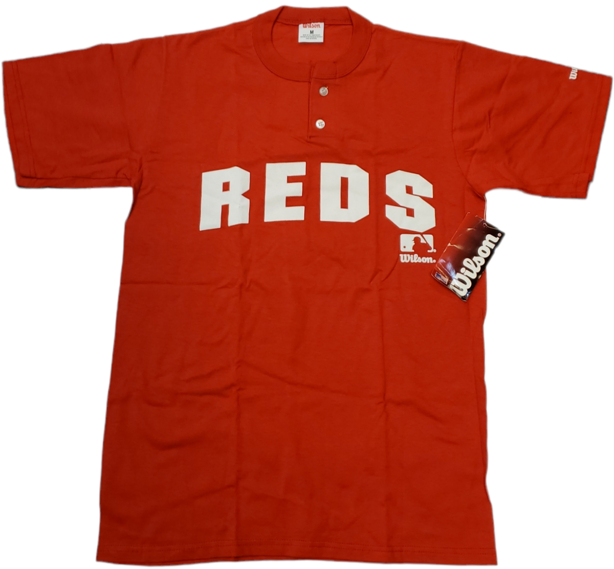 Vintage Cincinnati Reds Jersey T-Shirt 2-Button