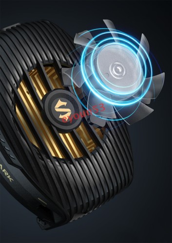 Black Shark 4 Cooler Back Clip Cooling Fan For iPhone 15 14 Pro Xiaomi 14 Ultra - Photo 5 sur 7