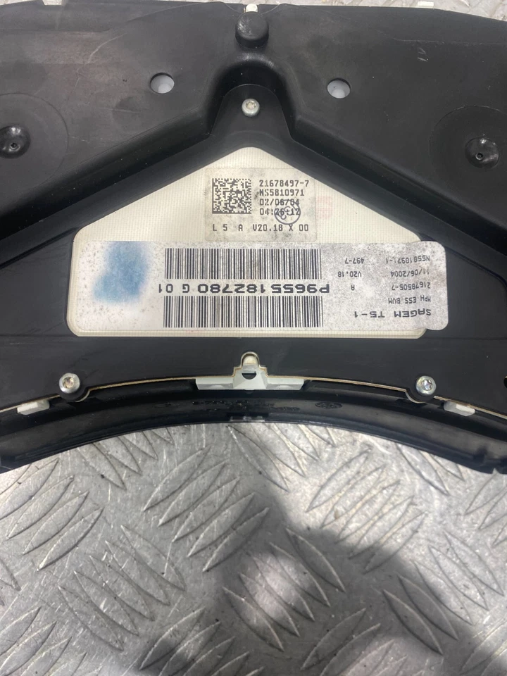 Peugeot 307 2004 1,4 MK1 5 puertas velocímetro cuadro de instrumentos P9655182780 #10 Foto 4 de 4