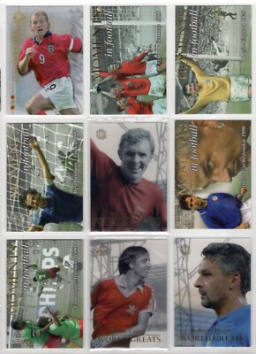  2004 Futera World Football Trading Cards   Choose From List Below