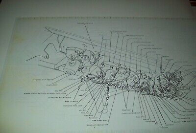 1966 Ford Bronco Wiring Diagram 11X17 oversized copies! Mechanics