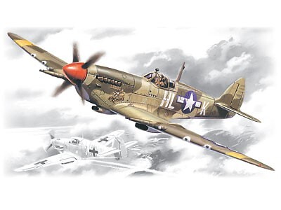 ICM Models 48065 1/48 WWII USAAF Spitfire Mk VIII Fighter