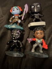 black panther mcdonalds toy lot of 4