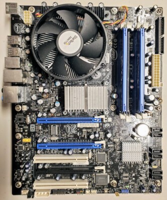 Intel DX48BT2(B) Motherboard Core Quad CPU Q6600