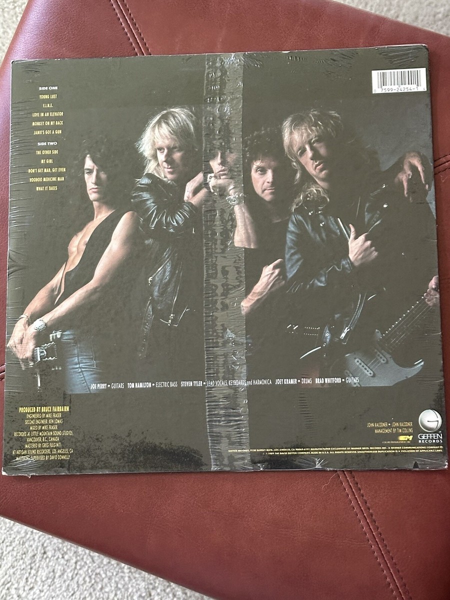 Aerosmith Pump LP Vinyl Album GHS 24254 Geffen 1989 for sale