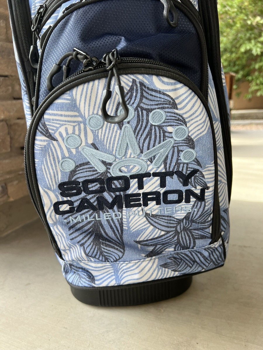 人気ブランドランキング Blue Cameron Scotty Floral 2023 Bag Cart Explorer T Circle タイトリスト