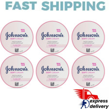 6 box Johnson's Moisture Soft Cream WITH SHEA BUTTER 300 ml Johnsons