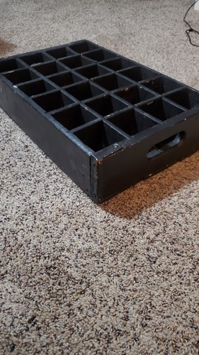 Coke A Cola Wooden Crate With 6 Coke Bottles - Picture 10 of 10