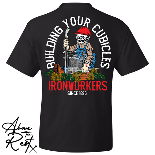 IRONWORKER T-SHIRT | SCHWEISSSER T-SHIRT| BLAUER KRAGEN T-SHIRT| IRONWORKER GEAR | - Bild 1 von 2