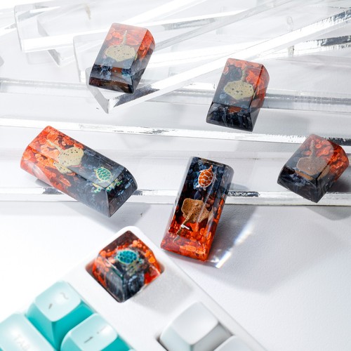 FLASH SALE! Resin Artisan Keycap For Cherry MX Mechanical Keyboard - Picture 5 of 12