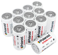 Polaroid C Batteries Extreme Alkaline (12 Pack) Polaroid C Batteries Extreme Alkaline (12 Pack)