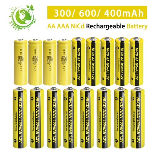 Lot 1.2v AA AAA Rechargeable Batteries NiCd Battery for Garden Solar