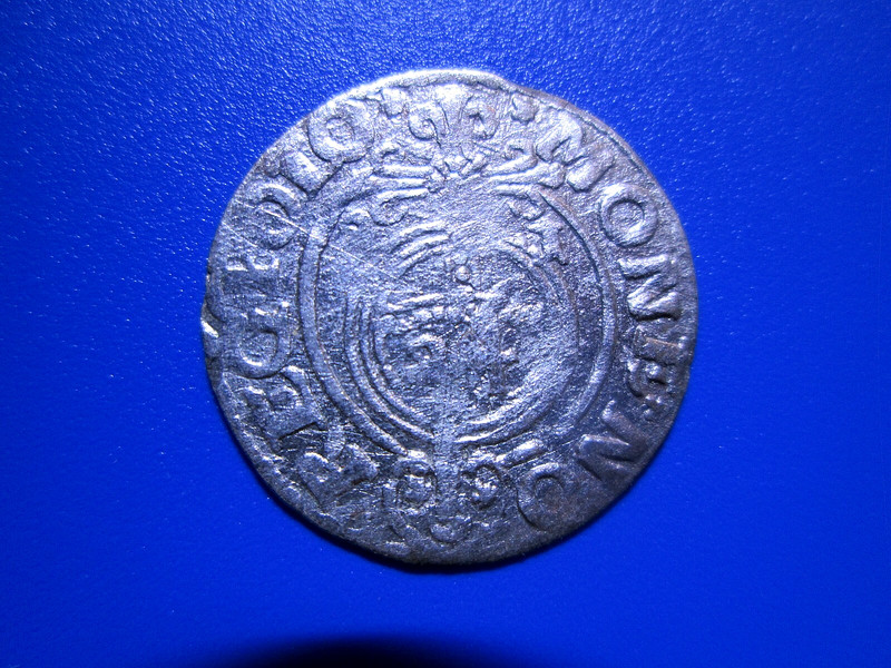 Poland  1621 Polker  Sigismund III Silver KM# 41 (Clear Date)  LIGHTLY CIRC.