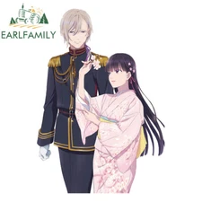 EARLFAMILY 5.1" Kudou Kiyoka Saimori Miyo Anime Car Decals Auto Body Stickers