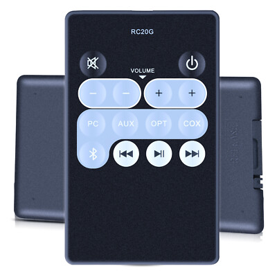 RC20G Remote Control For Edifier R1850DB Bluetooth Bookshelf Powered Speakers