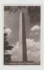 RPPC, Washington DC, Monument, Photo Postcard 3330