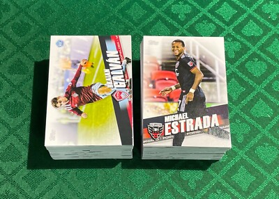 2022 Topps MLS Soccer Base Set 1-200 100% Complete