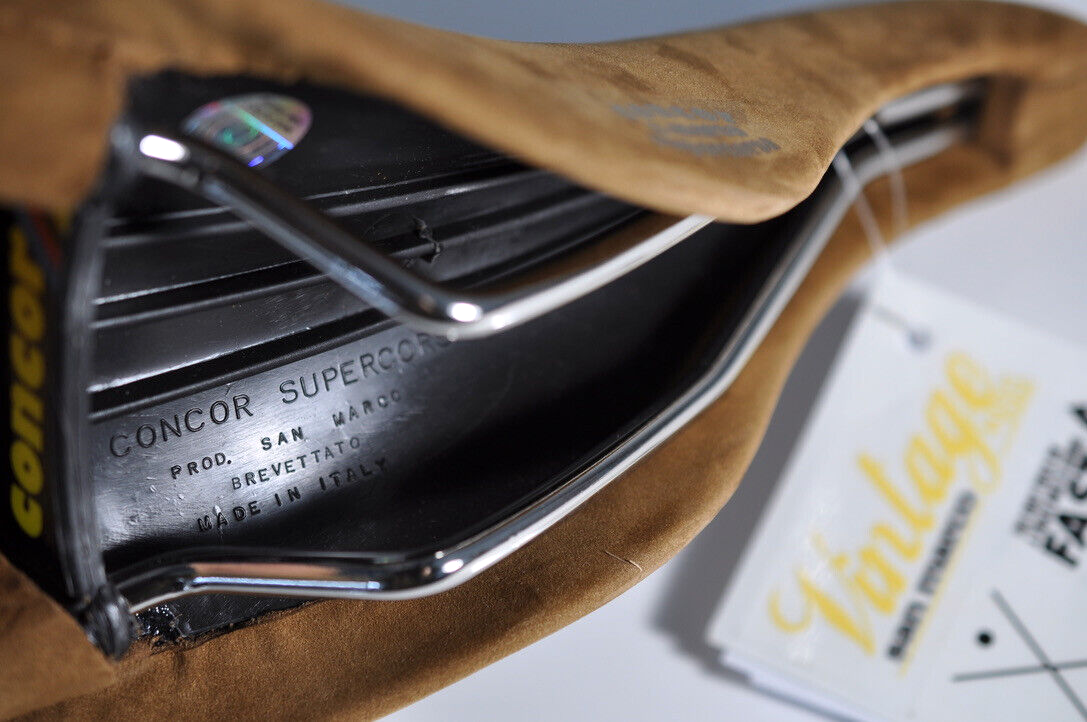 NOS Selle San Marco Concor Supercorsa Vintage brown chamois