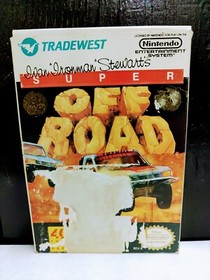 NES Ivan IronMan Stewart's Super Off-Road Nintendo Game w/Box Sleeve & Manual 