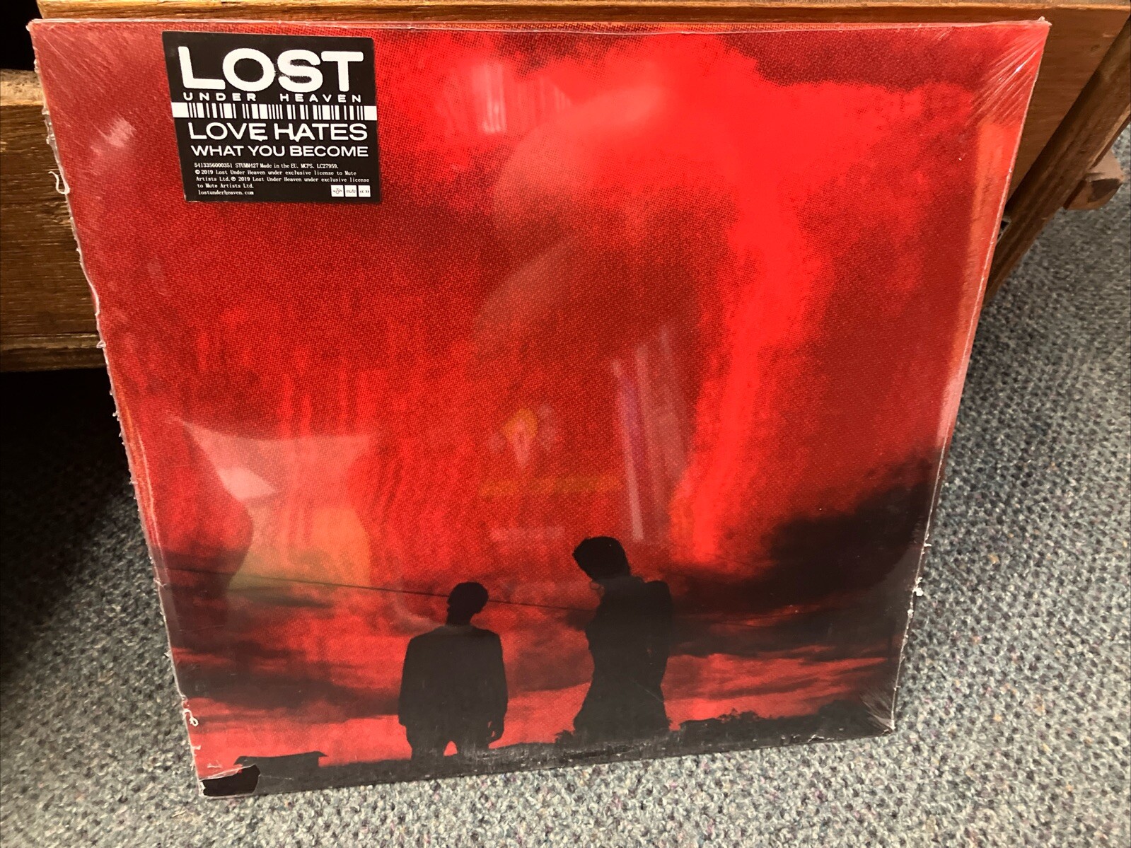 Love Hates What You Become by Lost under Heaven (Record, 2019) - RED LP VINYL