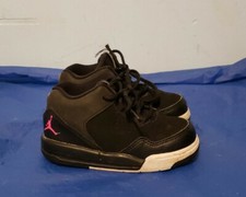 Jordan Flight Origin 2 GT 724384 009 Black/Pink-White Toddlers 7C