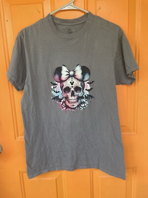 George brand M grey Disney Minnie Skull Halloween Themed