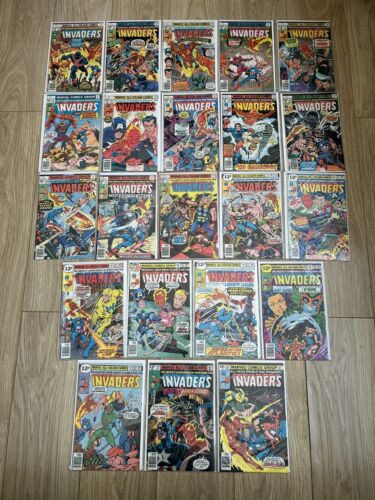 The Invaders #1 - #41 + Annual #1 COMPLETE RUN Marvel Comics Great Condition - Picture 2 of 6