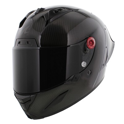 Shark Aeron GP Full Carbon Solid Gloss Black, Full Face Motorcycle
