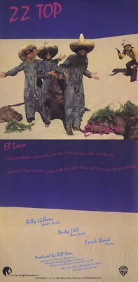 ZZ Top ''El Loco'' Von 1981! 10 Songs! Mit dem ''Tube snake boogie''! Nagelneue CD!