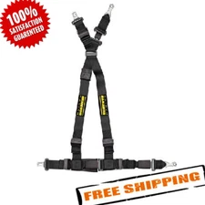 Schroth Racing SR 16100 4-Point Rallye 4 ASM Harness Set with Black Letters