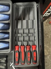 Snap On Tools 4 Piece Mini Long Soft Grip Awl Hook & Picks Set - SGLASA204CR Car