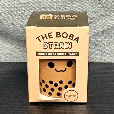 Boba Tribe Reusable Boba Tea Straw with Keyring