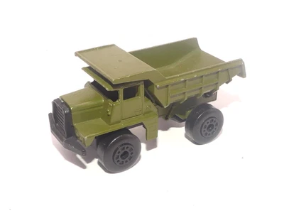 MATCHBOX ARMY MACK DUMP TRUCK No 28 SUPERFAST LESNEY MILITARY DIE-CAST - image 1 of 4