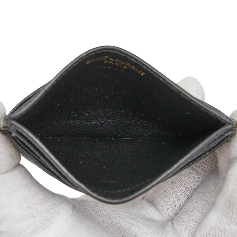 SAINT LAURENT YSL logo Card Case Women 【Used】 thumbnail 9