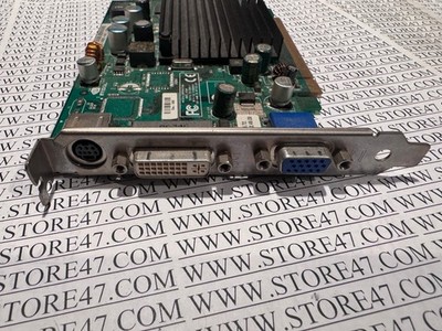 Vintage NVIDIA Model P280 0DT240 VGA DVI S-Video Graphics Card 128mb