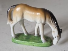 Vintage Occupied Japan Cast Metal Saddled Horse Figurine — listing 2