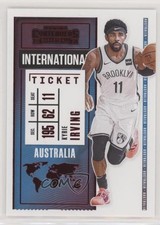 2020-21 Panini Contenders International Ticket Red Kyrie Irving #3 4m3