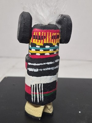 Vintage Indianer Kachina Puppe Pooley Route 66 Hopi 4 Zoll