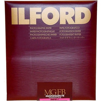 Ilford Multigrade FB Warmtone Paper, 8x10'', 25 Sheets, Semi-Matte