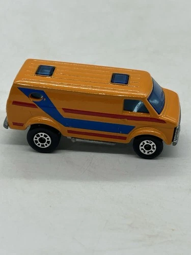 Matchbox Lesney Superfast Orange #68 Chevy Van Made in England Vintage 1979 MINT