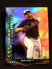 2017 Bowman Chrome REFRACTOR TOP 100 Brady Aiken item 2