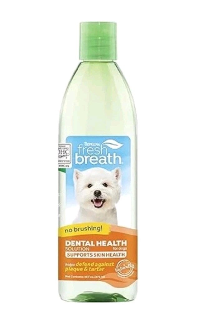 Tropiclean Fresh Breath Dental Health Solution, 33 oz