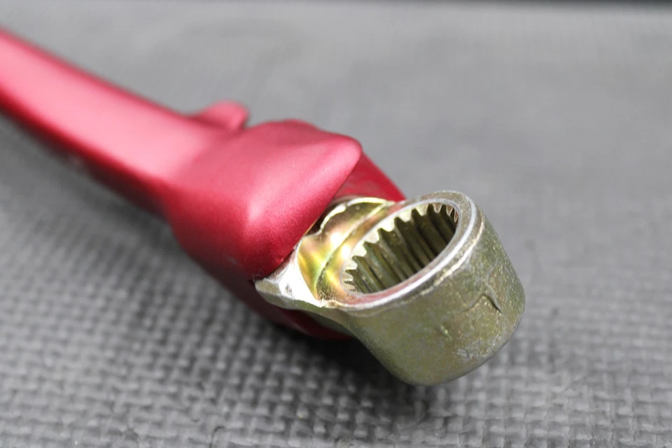 Honda CRF450R 2012 12-16 Hammerhead rojo forjado arranque palanca de pedal Foto 4 de 4