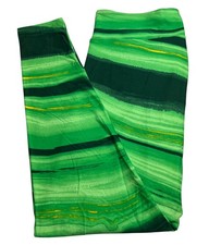 LuLaRoe Leggings TC Tall Curvy St Patrick GREEN Tie Dye MARBLE Stripe Tropical