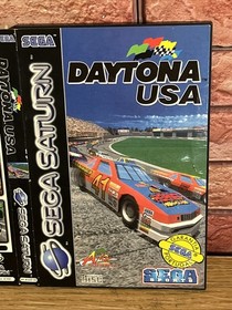 Daytona USA And Championship Circuit Edition Sega Saturn With Manuals PAL