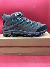 Merrell Moab 3 Mid WP Hiking Boots Granite/Marine Size 12 NWB