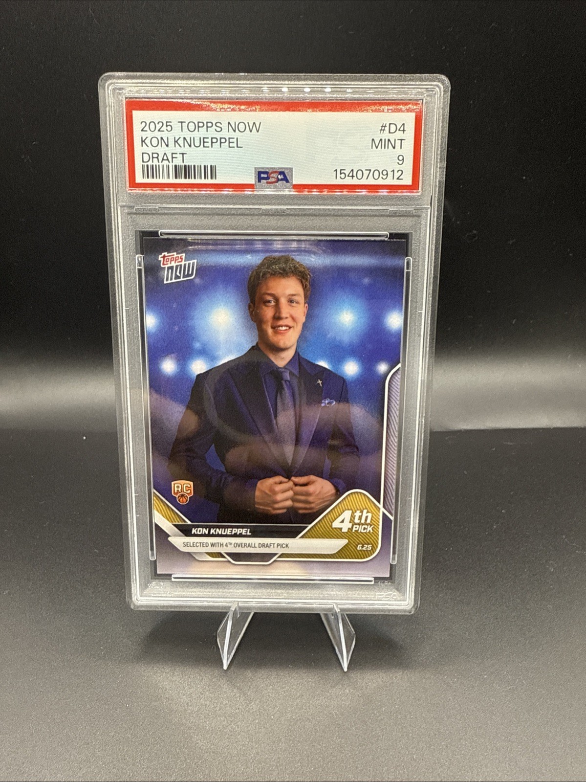 Topps Kon Knueppel front