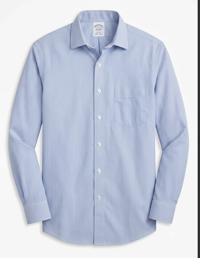 Las mejores ofertas en Brooks Brothers manga corta Slim Camisas de