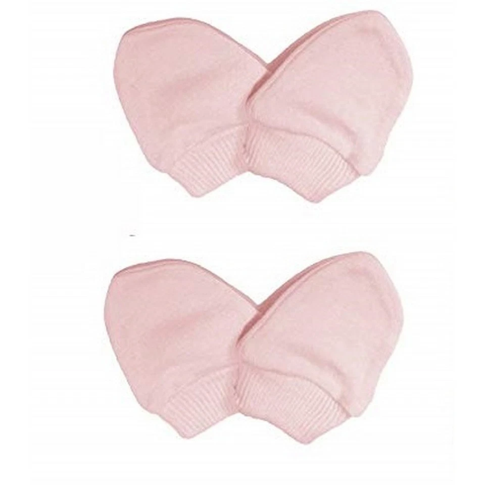 Manoplas elásticas 100% algodón para recién nacido (pack de 2 pares) (BABY1015) - Imagen 2 de 3