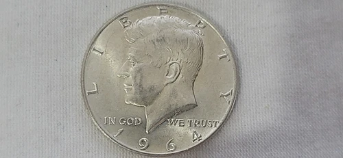 1964 D Kennedy Half Dollar in BU Condition